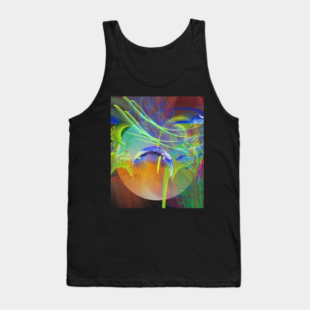 Chaotic worlds collide Tank Top by hereswendy